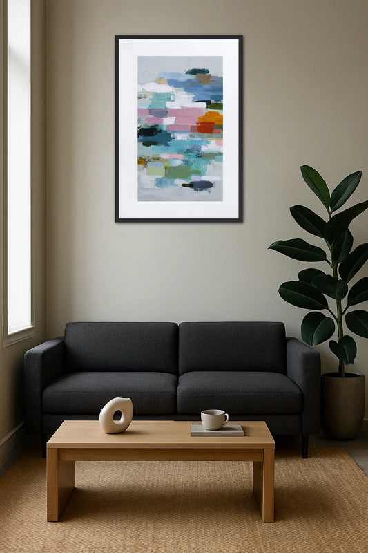 Tableau Abstrait Salon