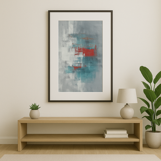 Tableau Abstrait Simple