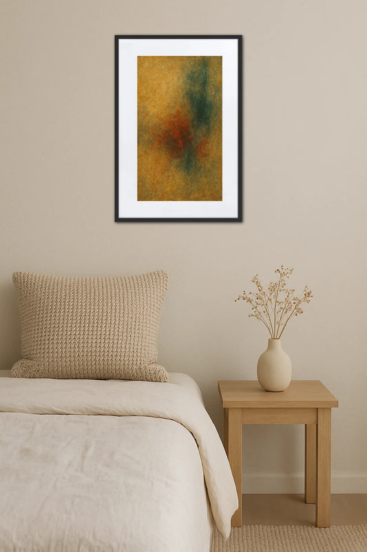 Tableau Abstrait Vintage