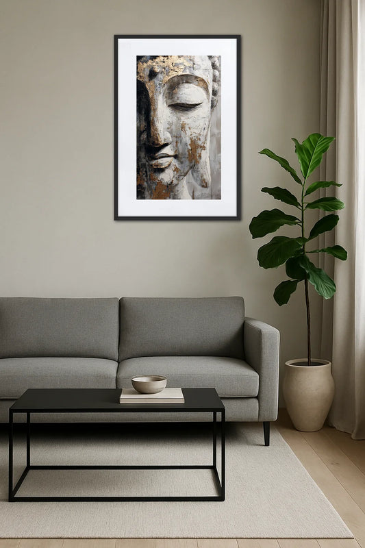 Tableau Abstrait Zen