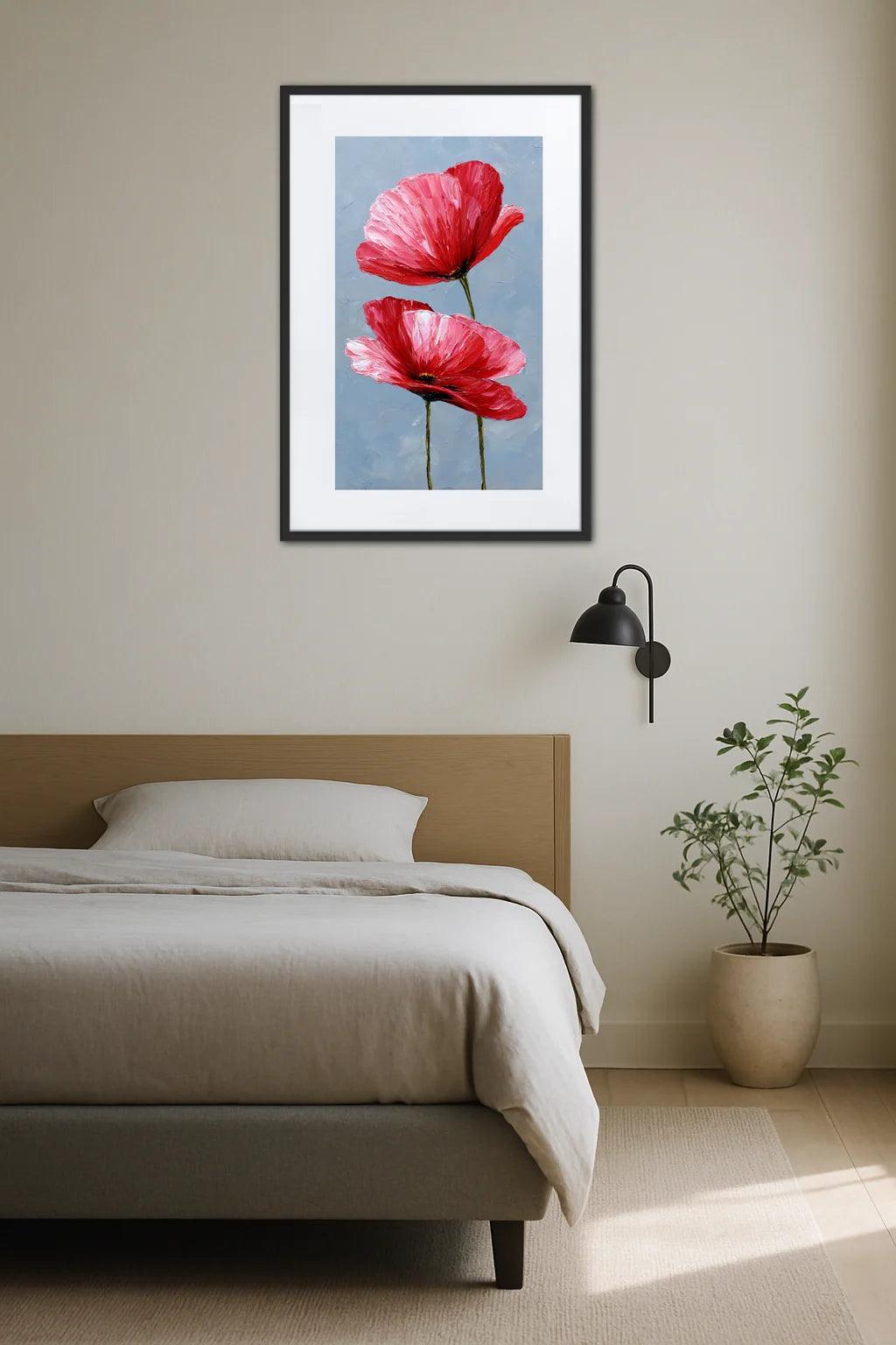 Tableau Acrylique Fleur