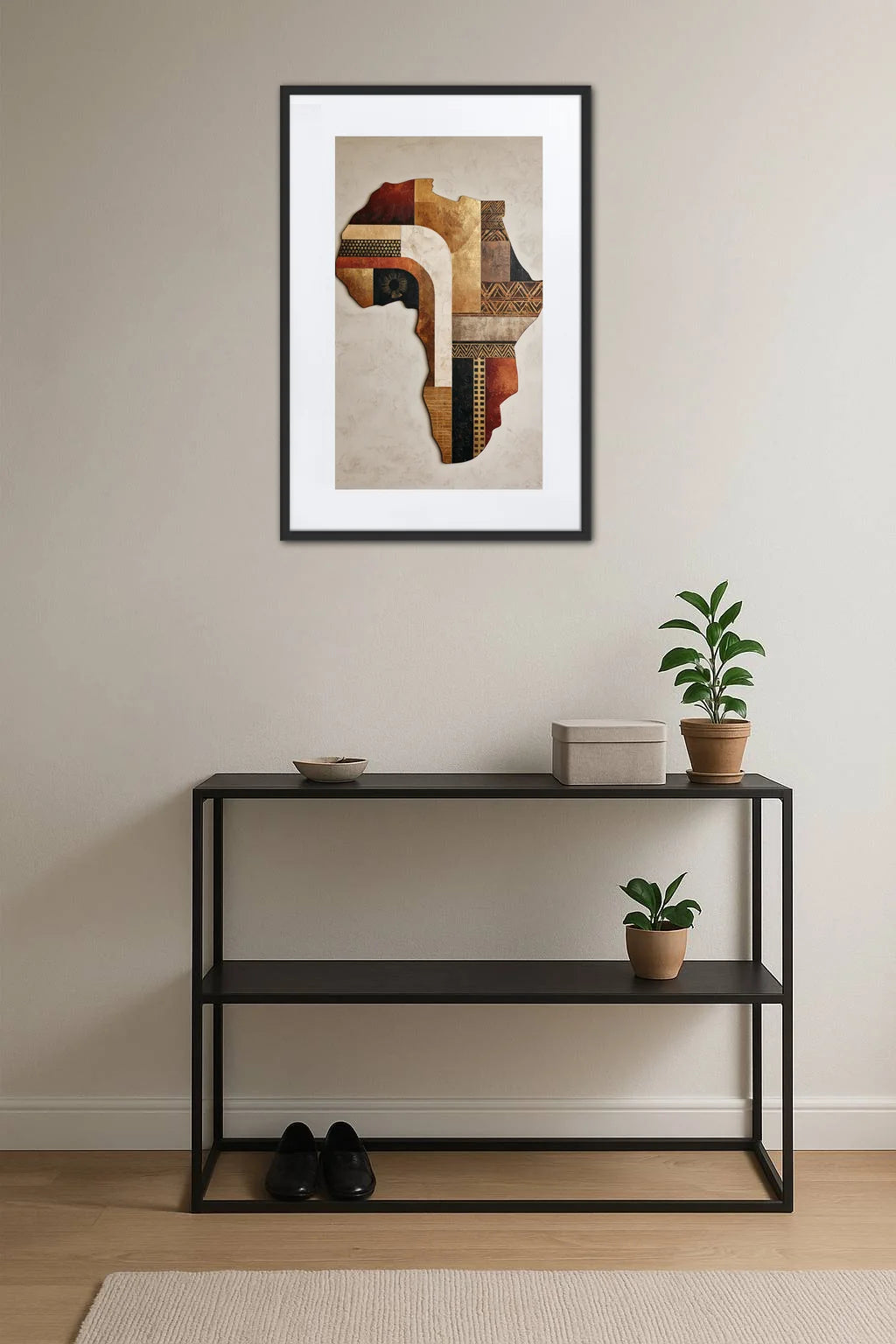 Tableau Africain Grand Format