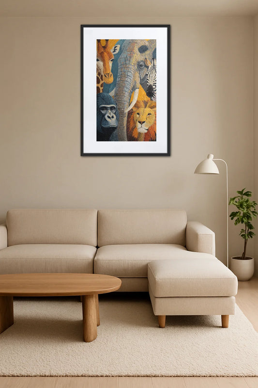 Tableau Animaux Afrique  