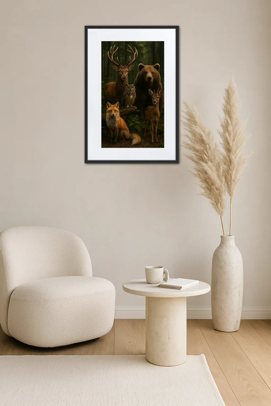 Tableau Animaux De La Forêt  