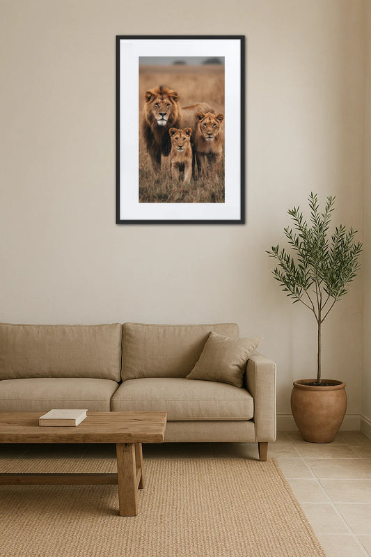 Tableau Animaux Famille  