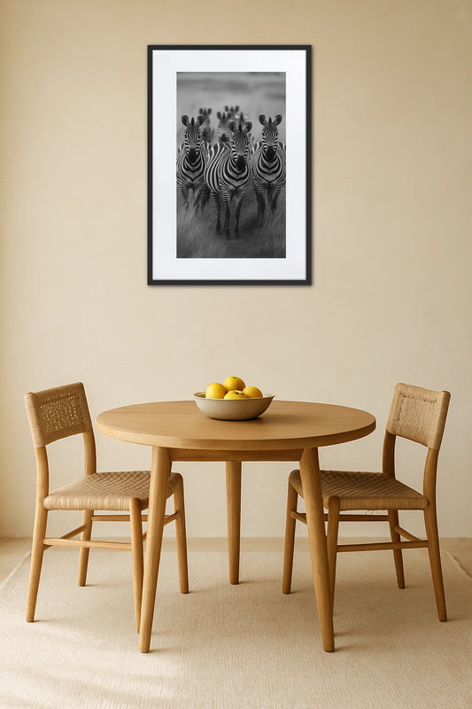 Tableau Animaux Noir Et Blanc  