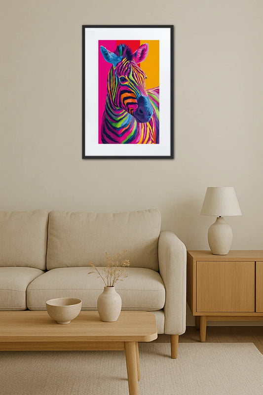 Tableau Animaux Pop Art  