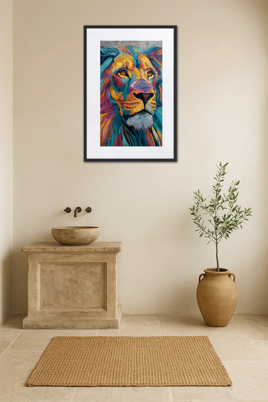 Tableau Animaux Street Art  
