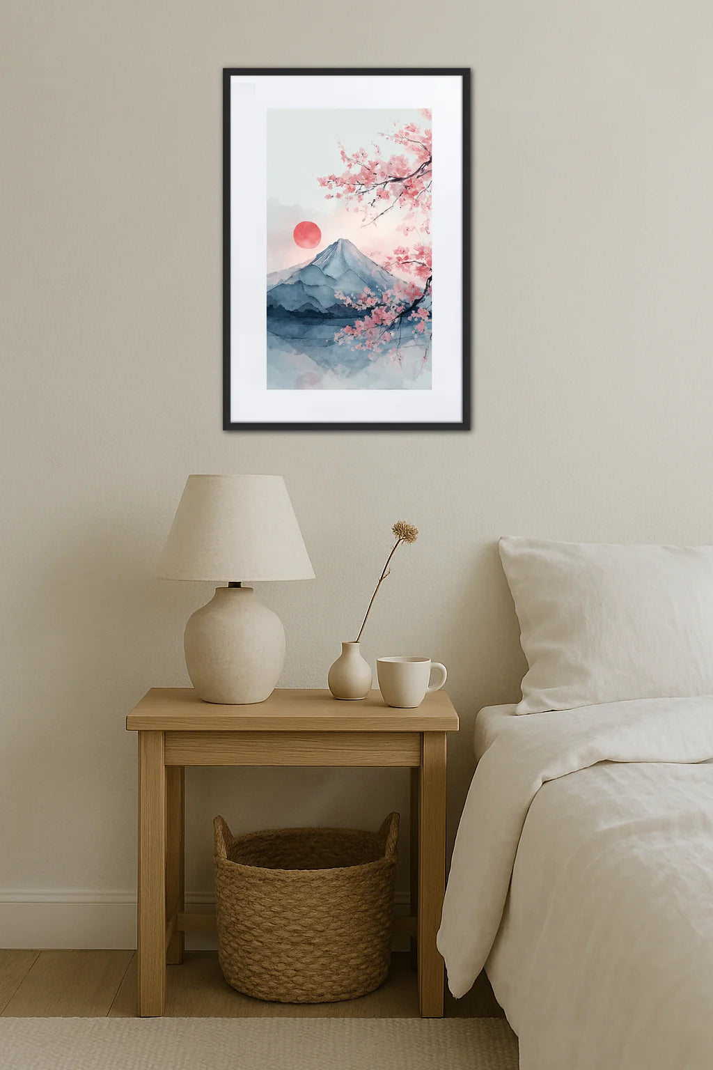 Tableau Aquarelle Japonais