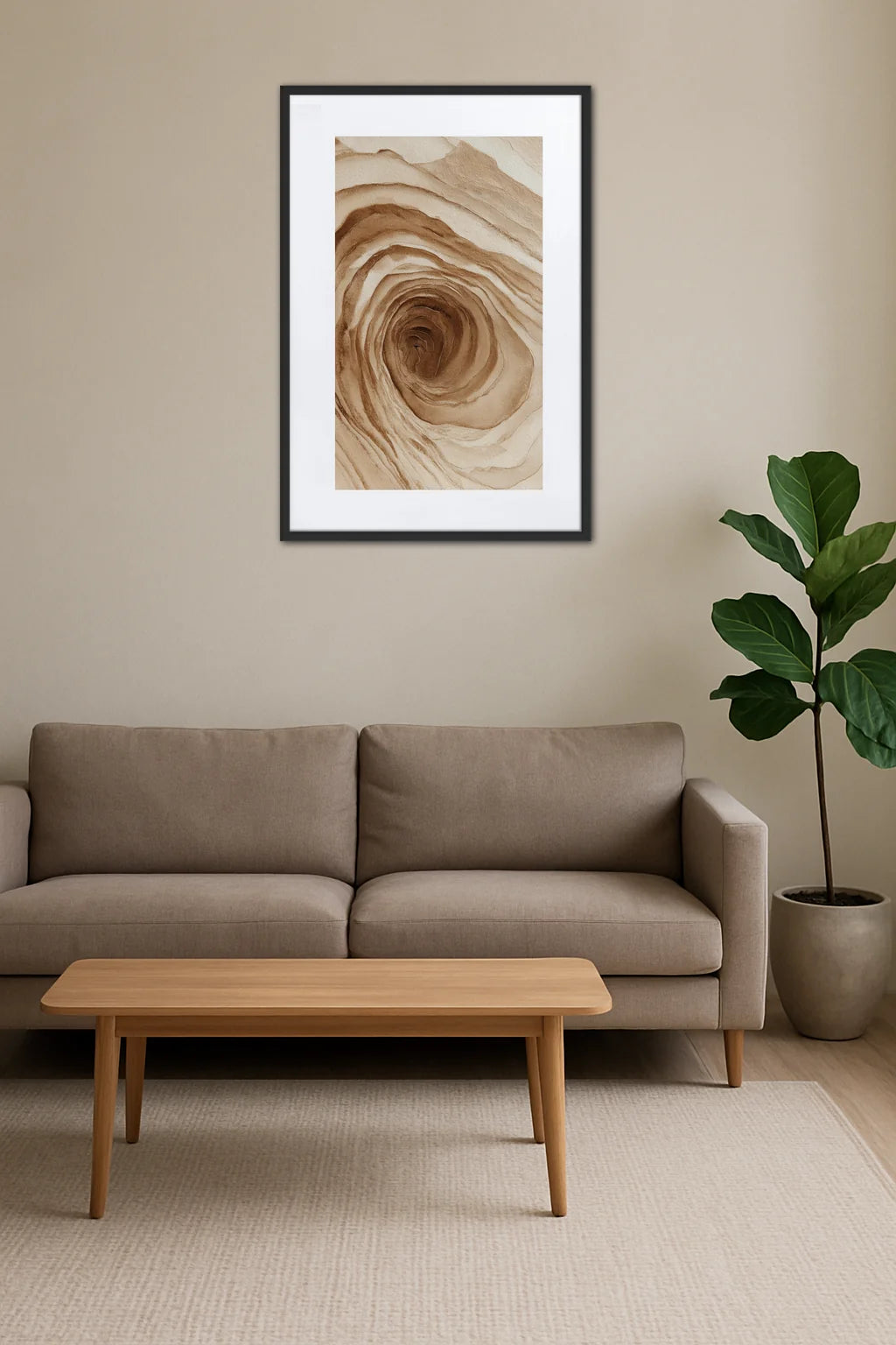 Tableau Art Beige