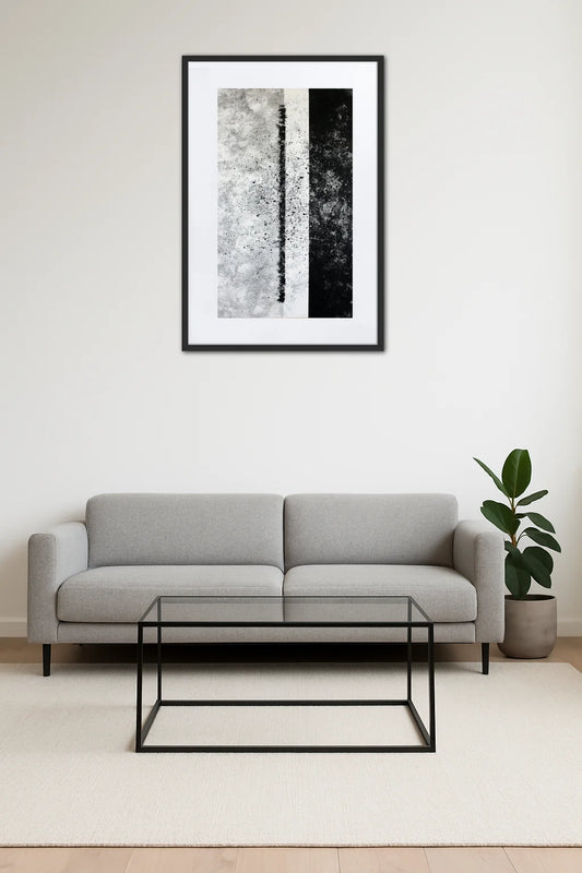 Tableau Art Noir Et Blanc