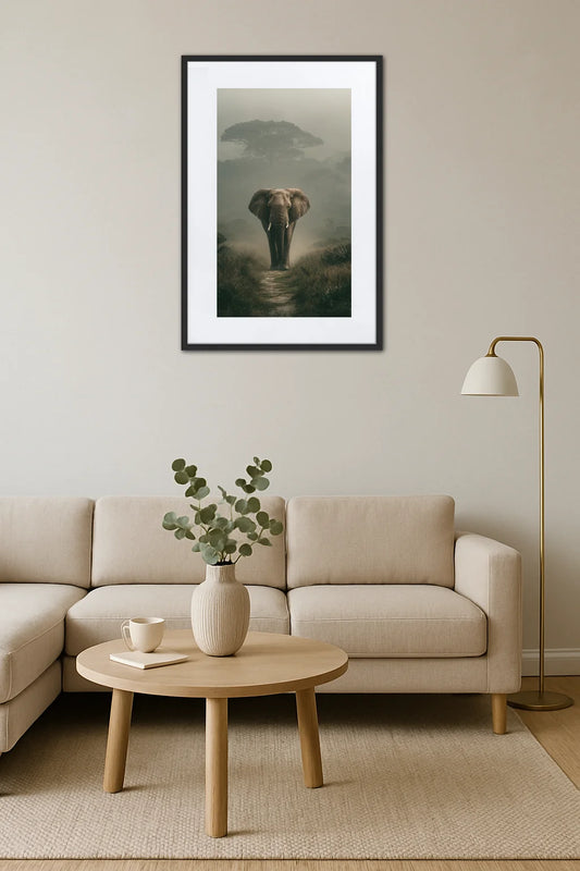 Tableau avec Éléphant