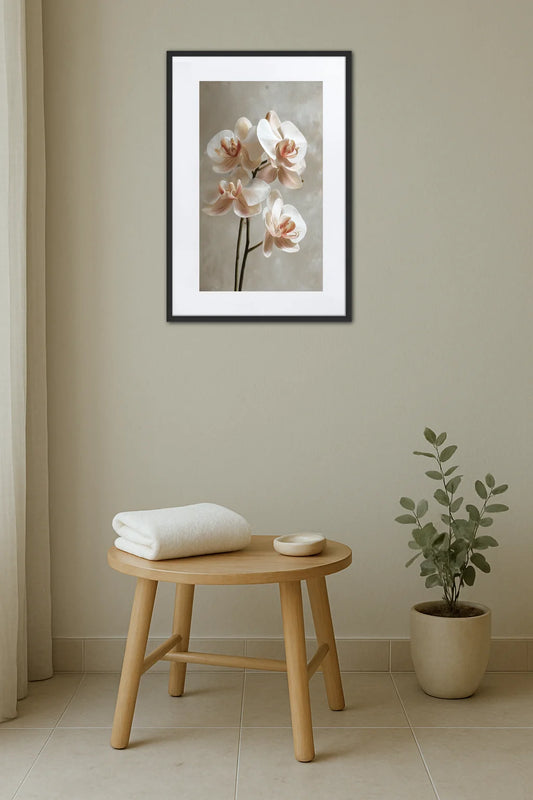 Tableau Avec Fleur Orchidee