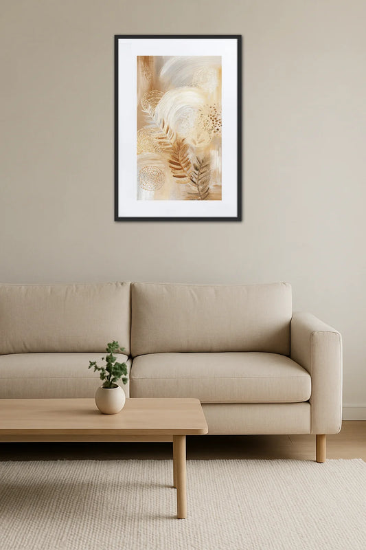 Tableau Beige Boheme