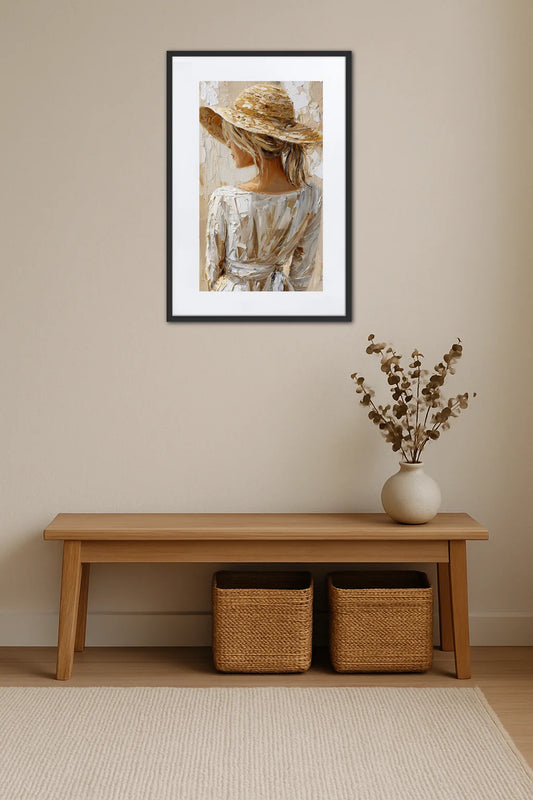 Tableau Beige Femme