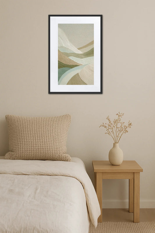 Tableau Beige Kaki