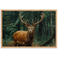 Tableau Cerf Forêt