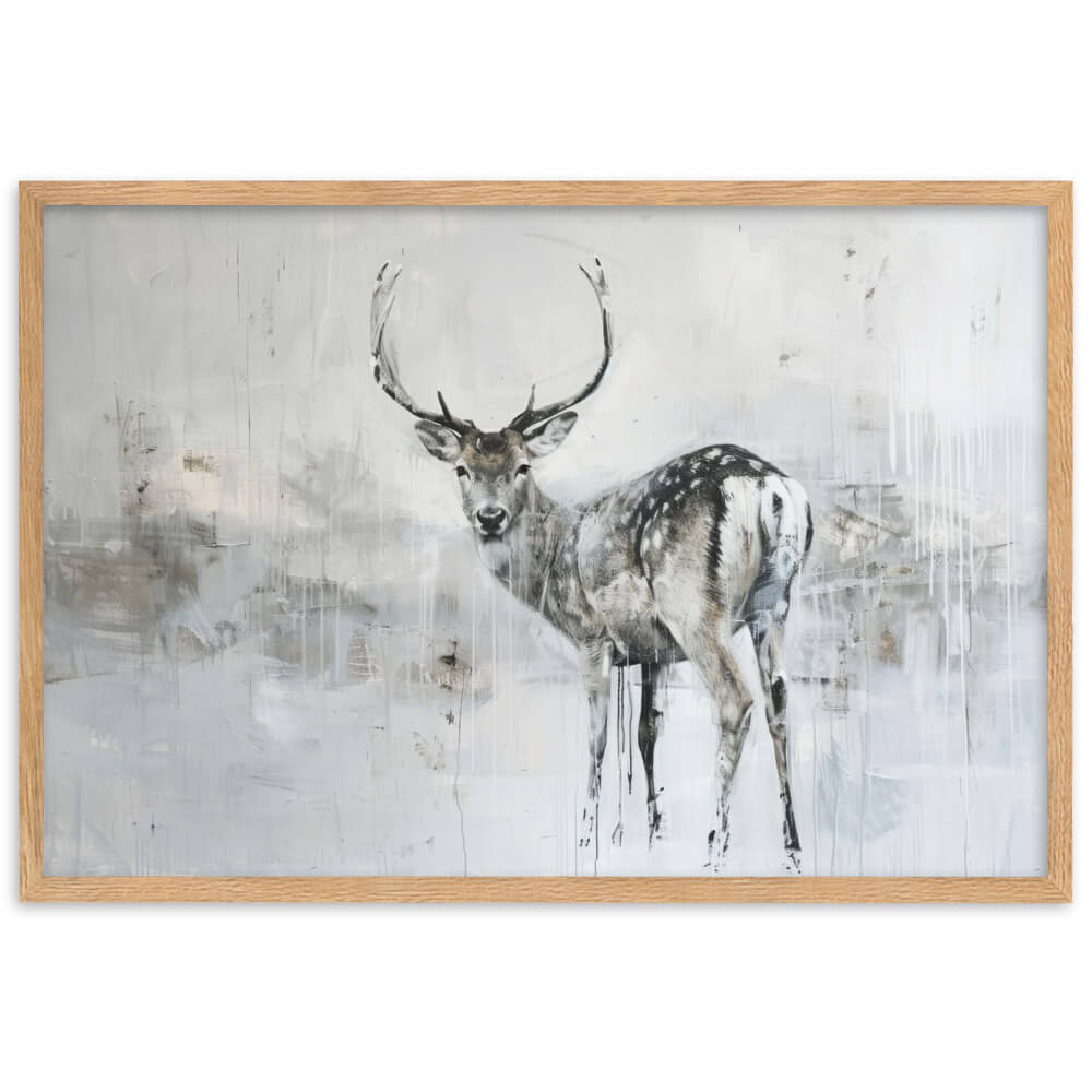 Tableau Cerf Contemporain