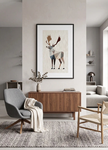 Tableau Cerf Moderne
