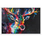 Tableau Cerf Multicolore