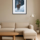 Tableau Cerf Neige