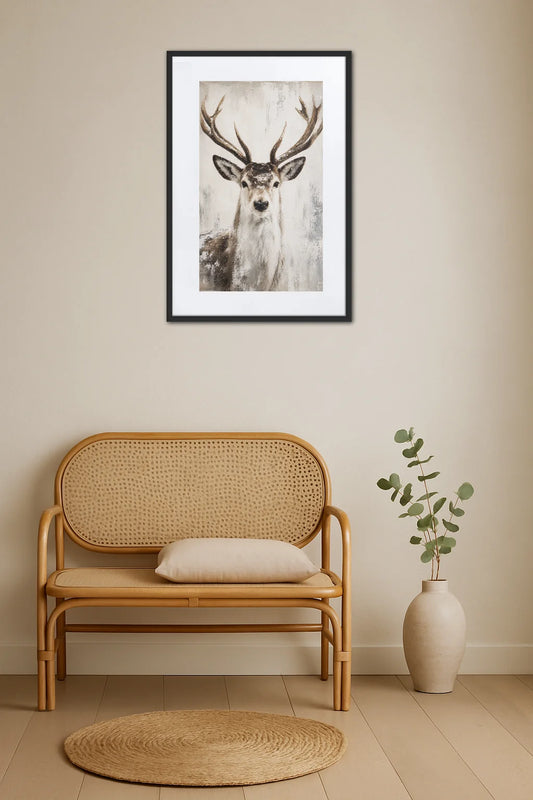 Tableau Cerf Scandinave
