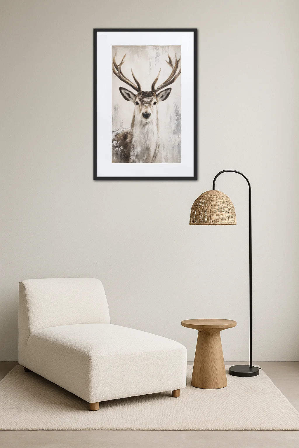 Tableau Cerf Scandinave