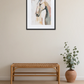 Tableau Cheval Abstrait Pastel