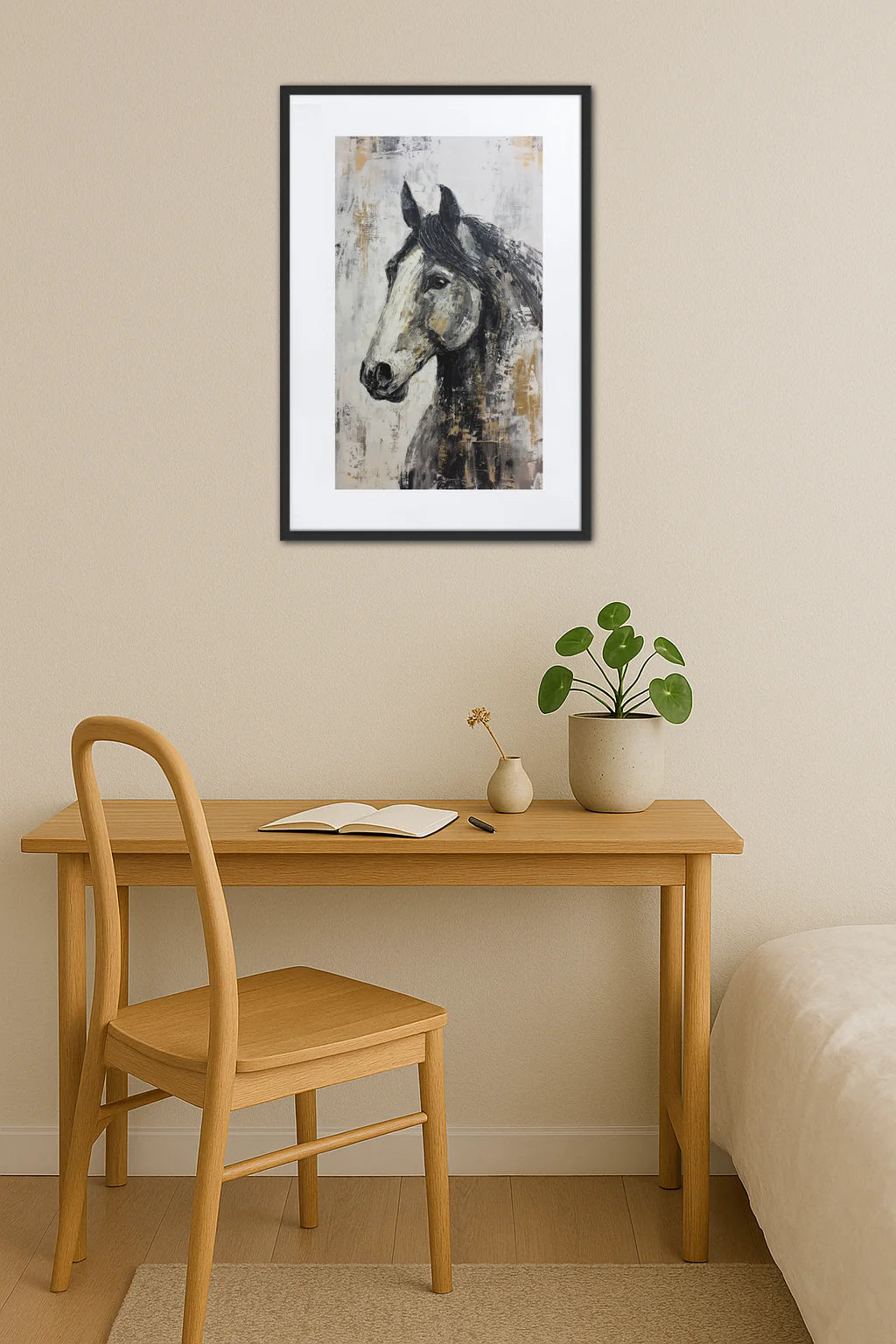 Tableau Cheval Acrylique