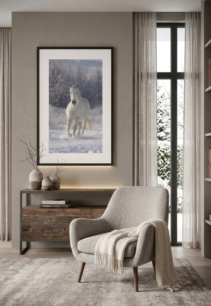 Tableau Cheval Blanc