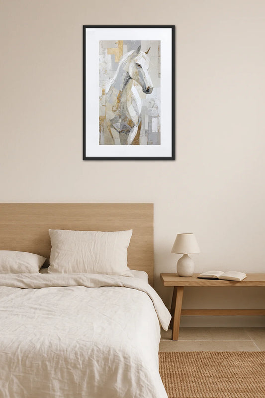 Tableau Cheval Blanc