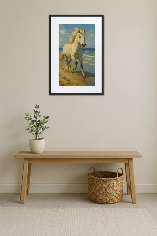Tableau Cheval Camargue