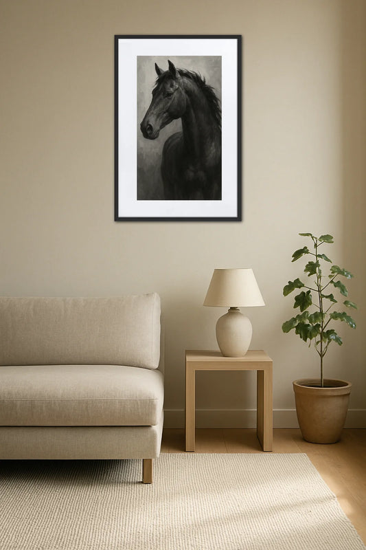 Tableau Cheval Contemporain