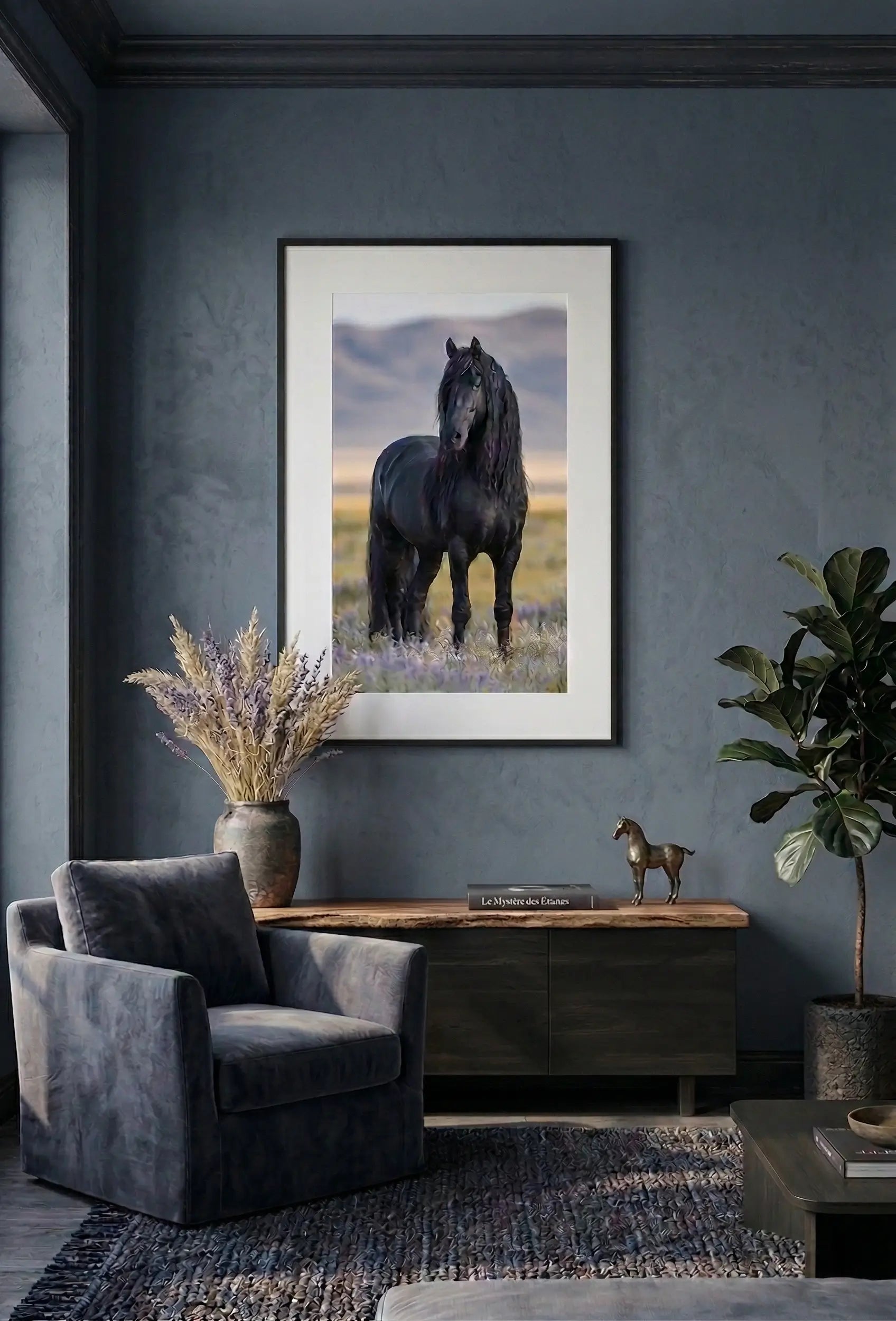 Tableau Cheval Frison