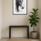 Tableau cheval fusain