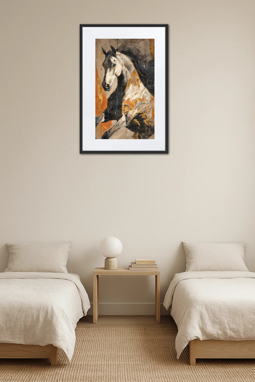 Tableau Cheval Moderne