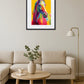 Tableau Cheval Multicolore
