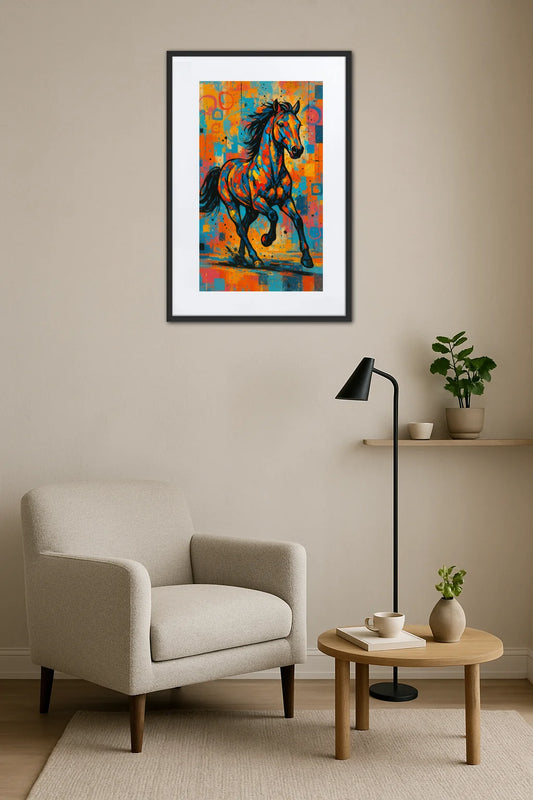 Tableau Cheval Original