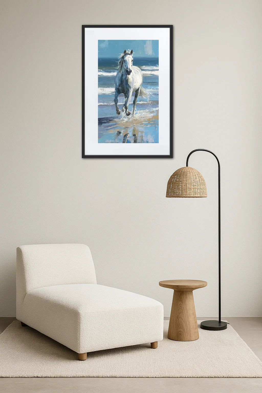 Tableau Cheval Plage
