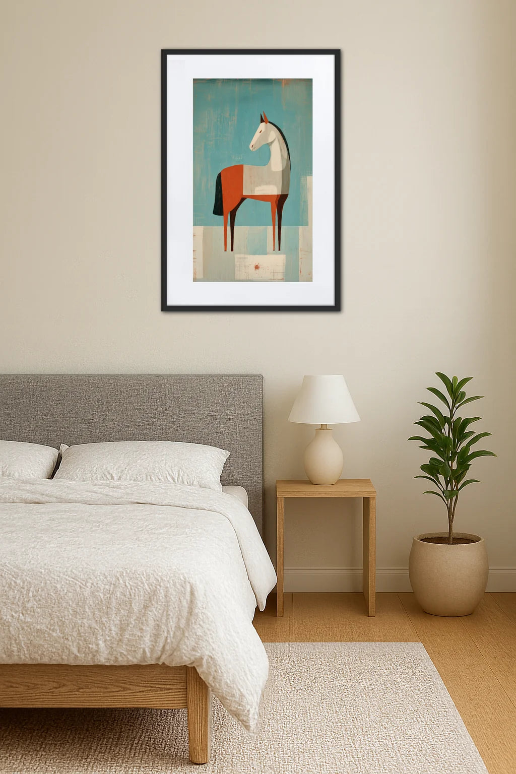 Tableau Cheval Stylisé