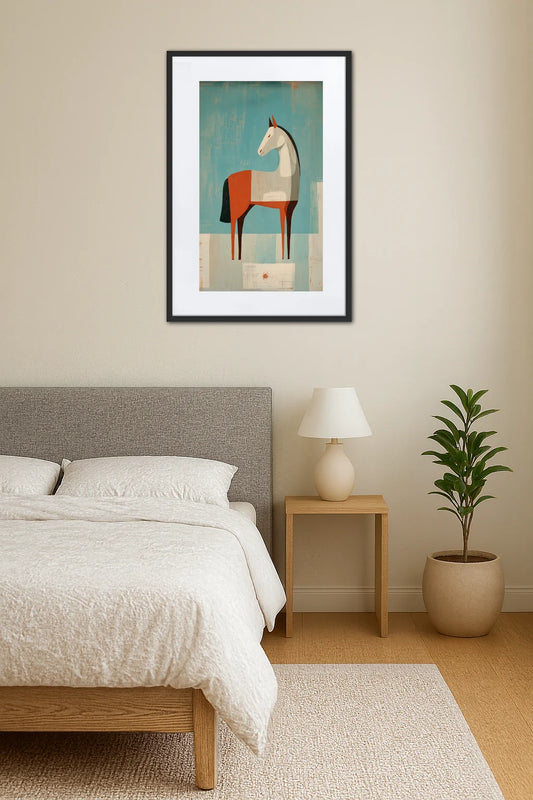 Tableau Cheval Stylisé