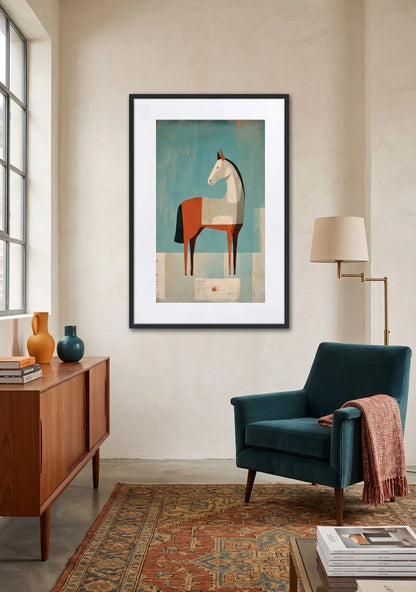 Tableau cheval Stylisé