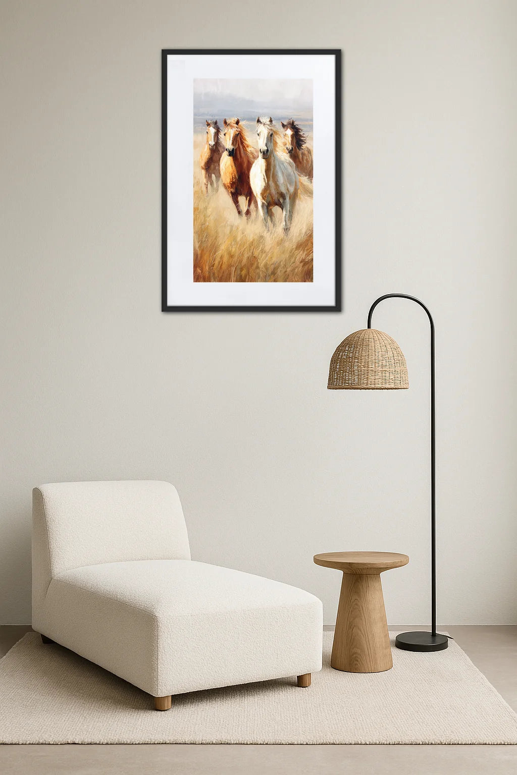 Tableau Chevaux Sauvages