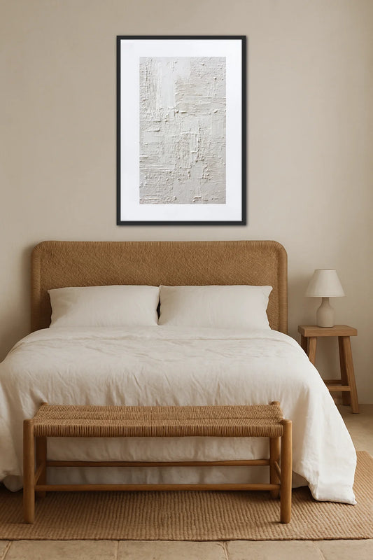 Tableau Contemporain Blanc