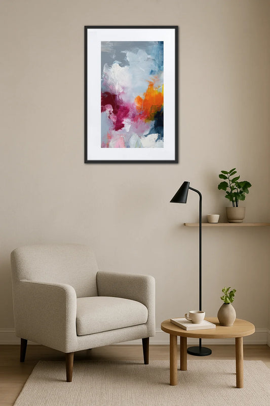 Tableau Contemporain Coloré