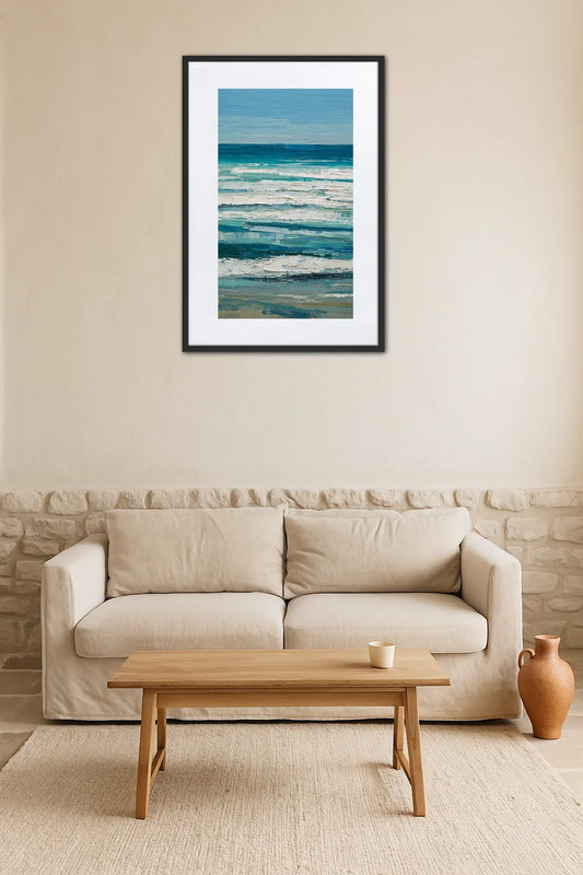 Tableau Contemporain Mer