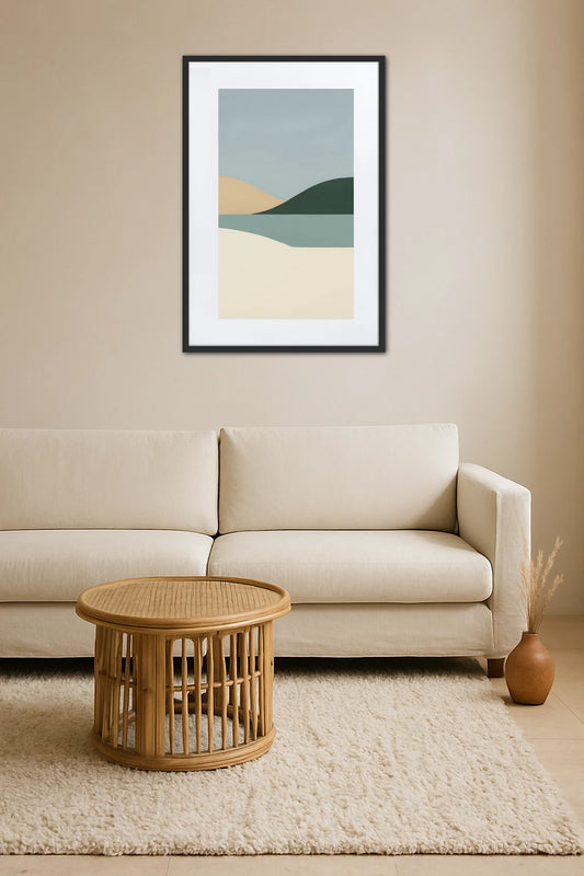 Tableau Contemporain Paysage