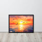 Tableau Mer Coucher De Soleil