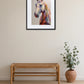 Tableau Couleur Pastel Cheval Abstrait 