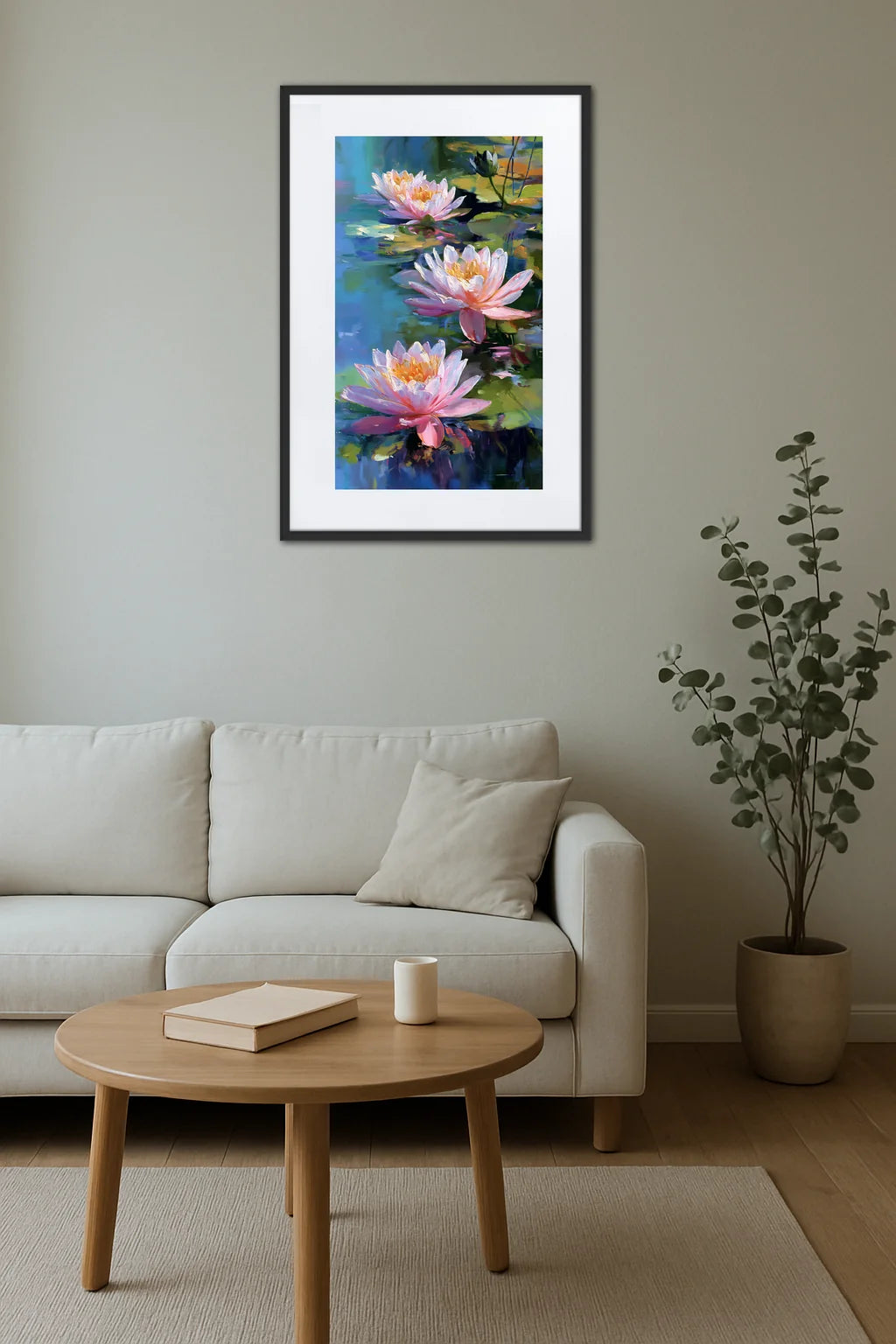 Tableau De Fleur Nenuphar